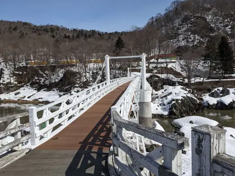 2024年に改修された神居大橋