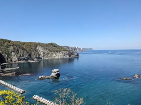 黄金岬の景色