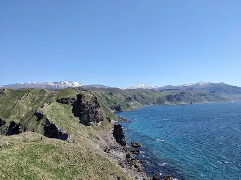 神威岬からの景色