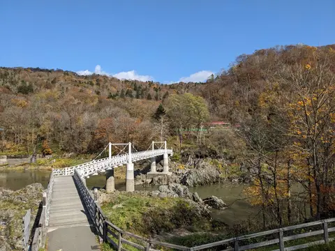 神居古潭の紅葉