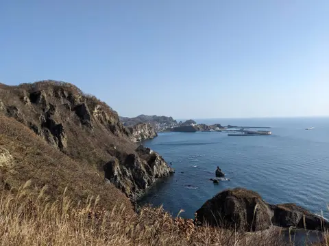 室蘭八景 マスイチ浜展望台から見える景色