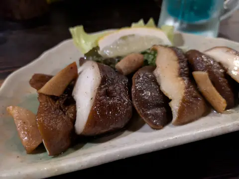 いなか家 源平 摩周産しいたけのバター焼き