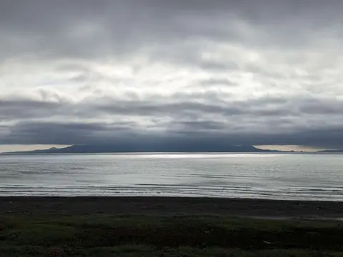 夕来展望所から見る利尻島
