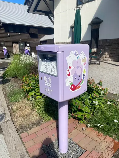 ファーム富田 ラベンダーカラーのオブジェ