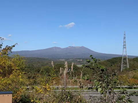 樽前山サービスエリア展望台から見える景色