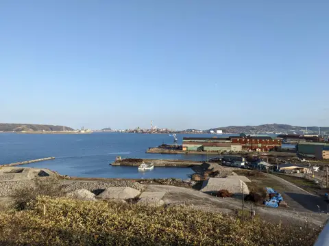 室蘭八景 白鳥大橋展望台から見える室蘭港