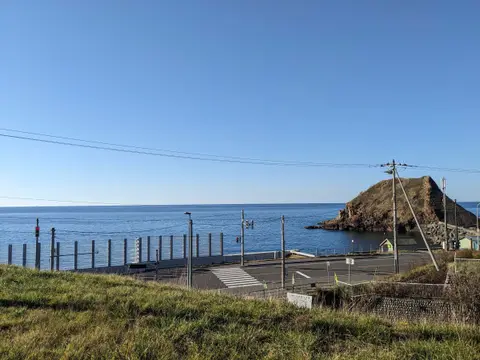 岩尾温泉あったま〜るの駐車場からの景色