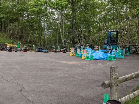 オコタンペ湖展望台駐車場