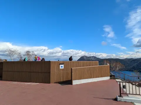 摩周湖 第1展望台 展望スペース