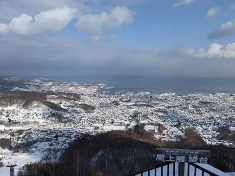 昼の天狗山からの景色