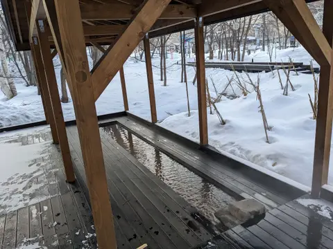 エクスクラメーションベーカリー 足湯