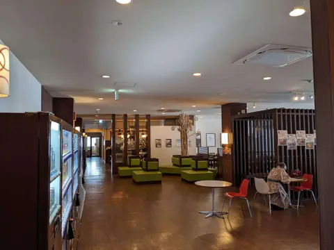小金湯温泉館内