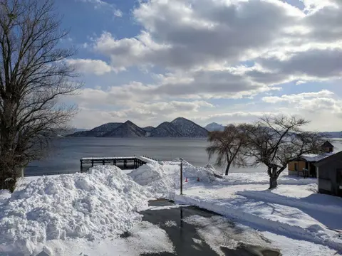 とうや水の駅 2階からの景色
