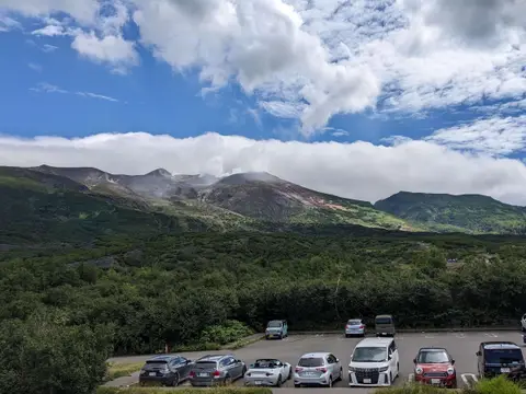 十勝岳望岳台 十勝岳