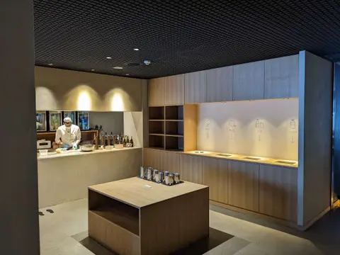 旅籠屋定山渓商店 ドリンクカウンター
